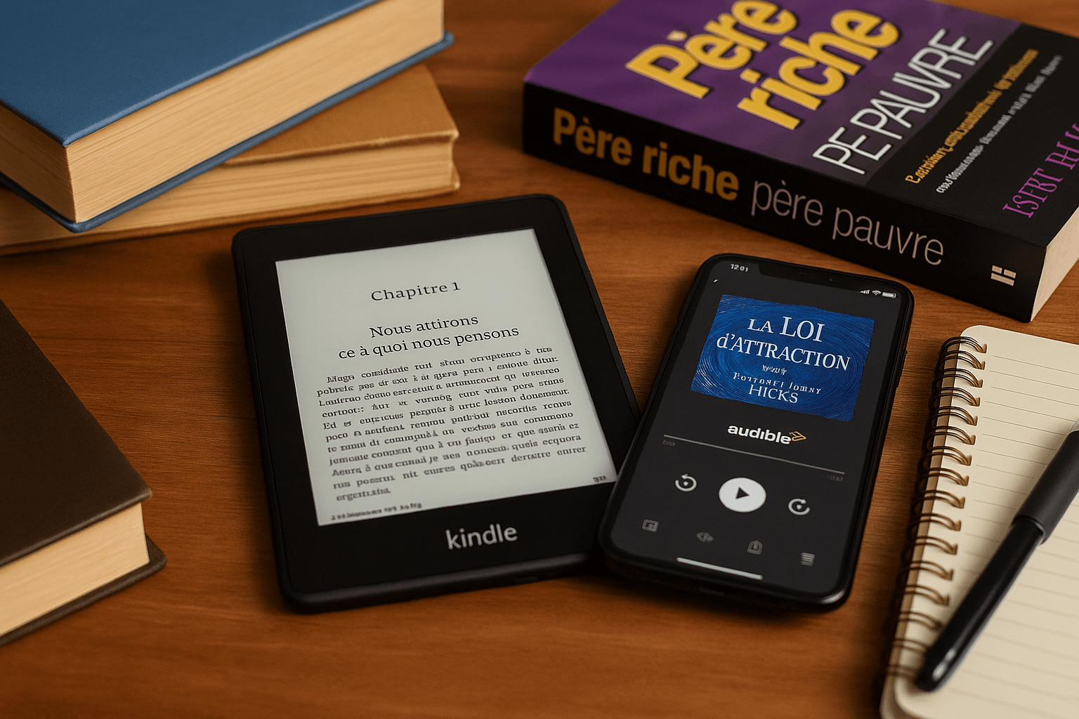 Ma nouvelle manière de lire : entre Kindle, audiobooks et curiosité